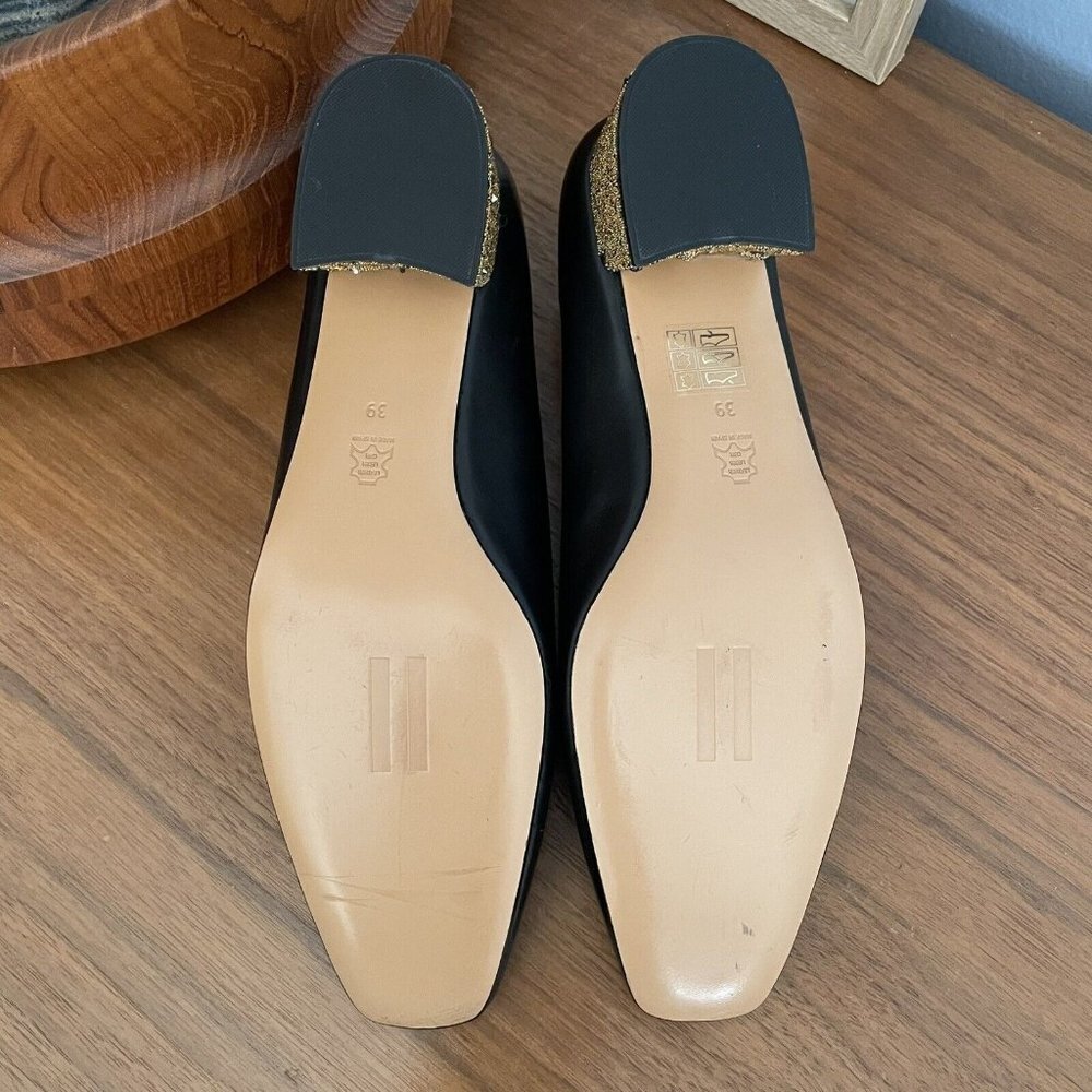 Anthropologie Miista Taissa Heels Pumps Black Size 39 - Picture 8 of 11